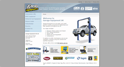 Desktop Screenshot of garage-equipment-uk.com